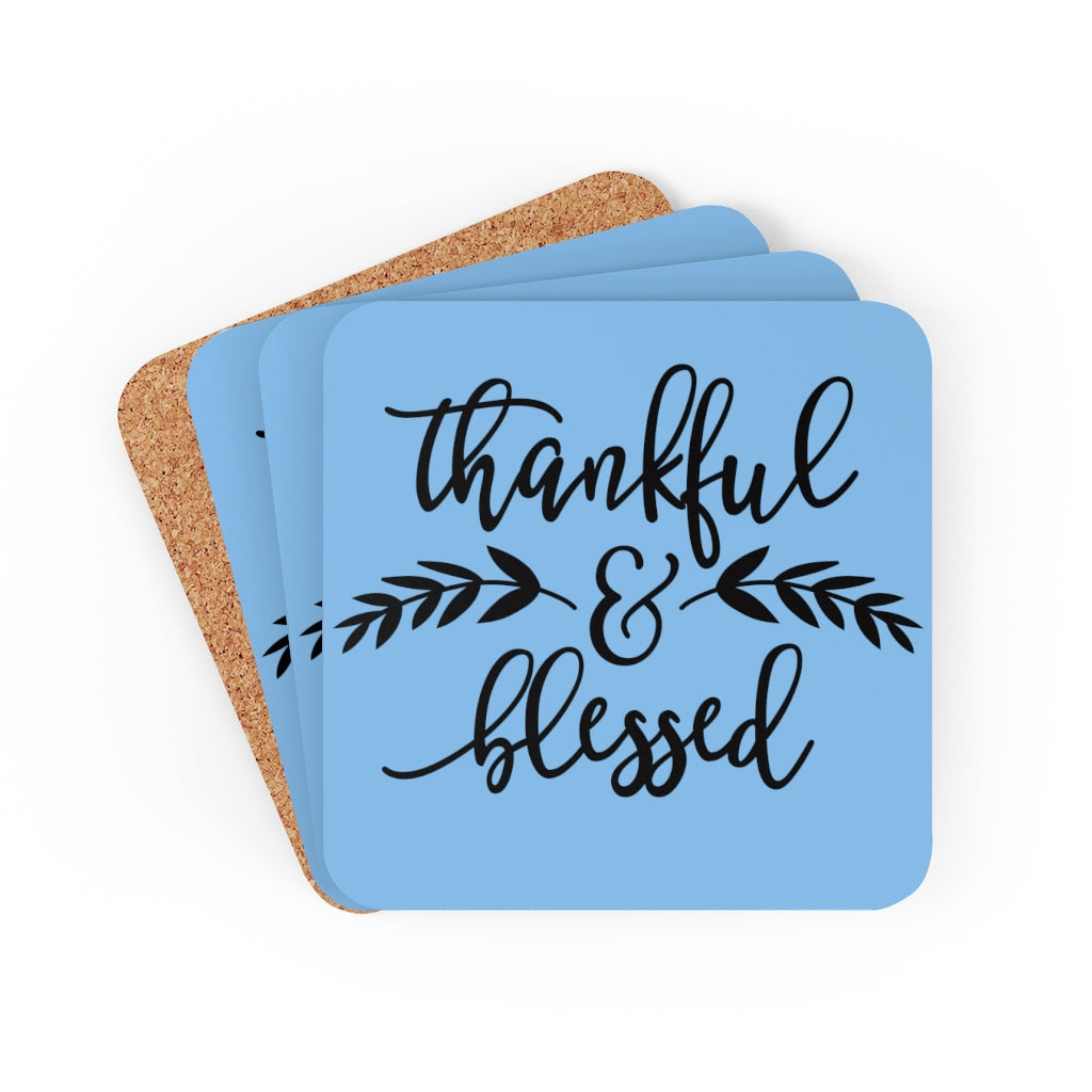 Thankful & Blessed Coaster Set