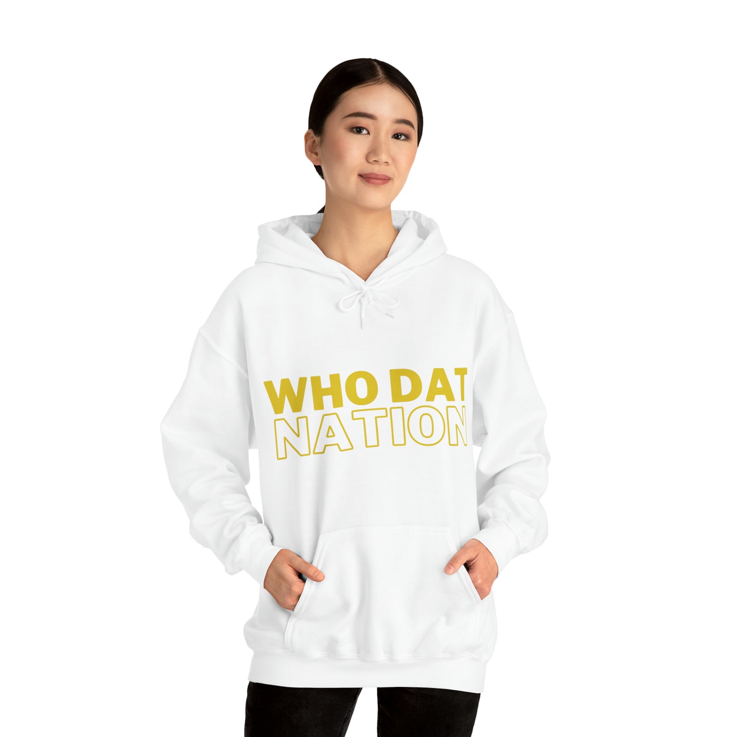 Who Dat Hooded Sweatshirt