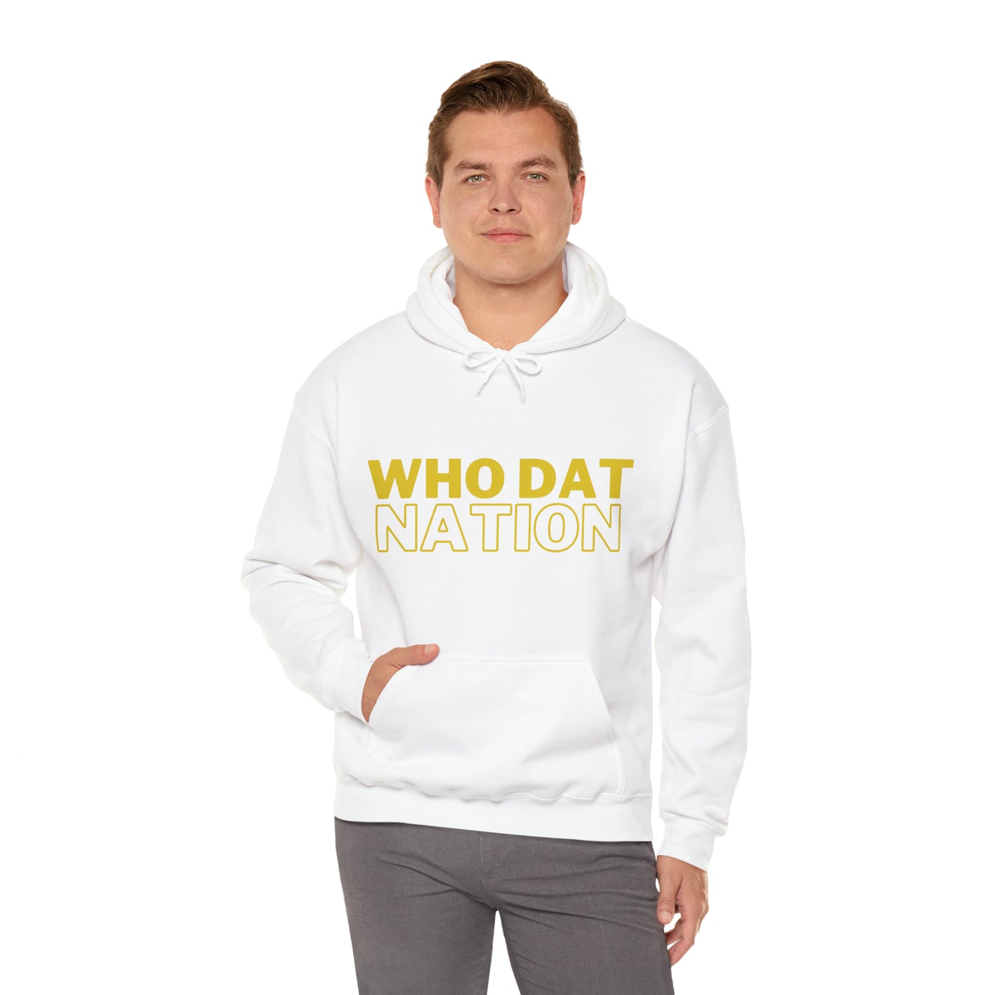 Who Dat Hooded Sweatshirt