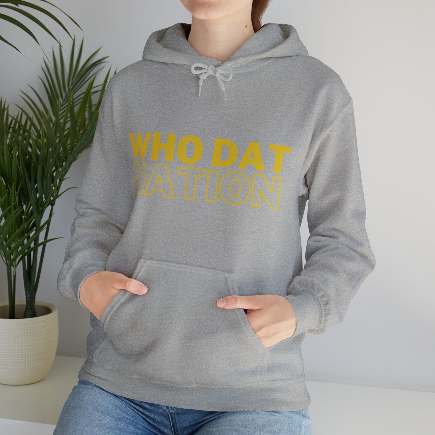 Who Dat Hooded Sweatshirt