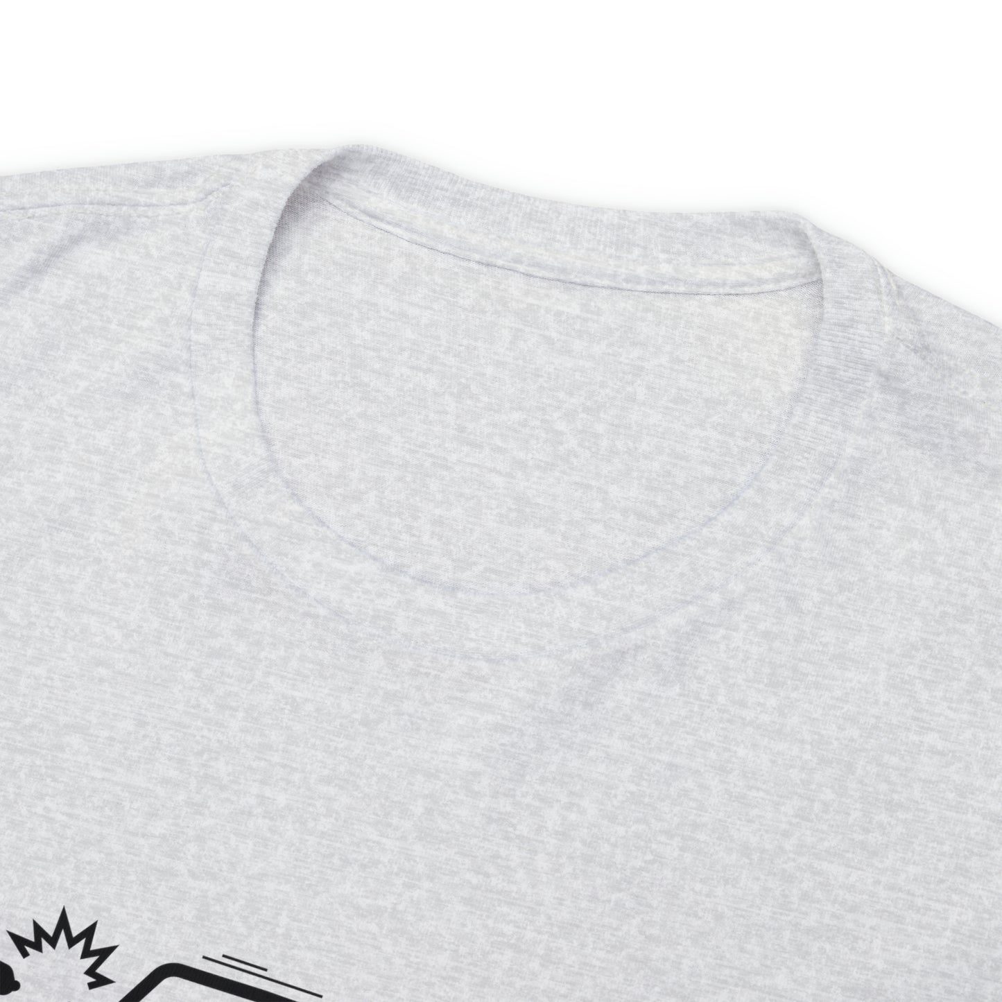 Claims Adjuster (Motorcyclist / Car / Black)  Unisex Heavy Cotton Tee