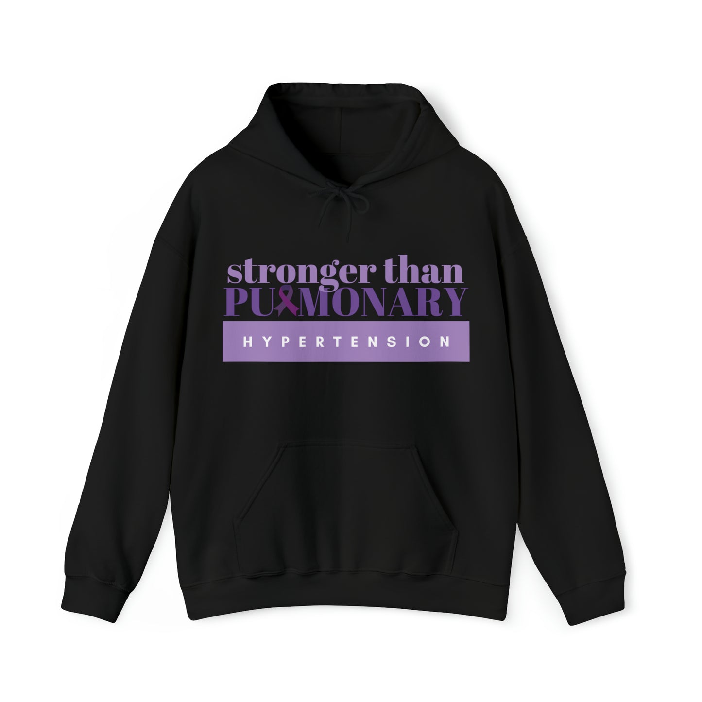 Stronger Than Pulmonary Hypertension Unisex Hooded Sweatshirt