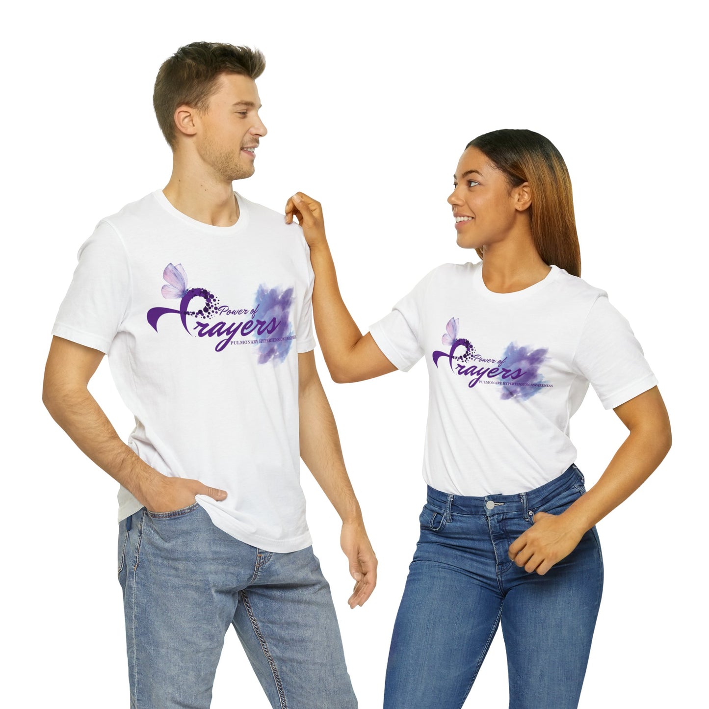 Power of Prayers Unisex Jersey Short Sleeve Tee