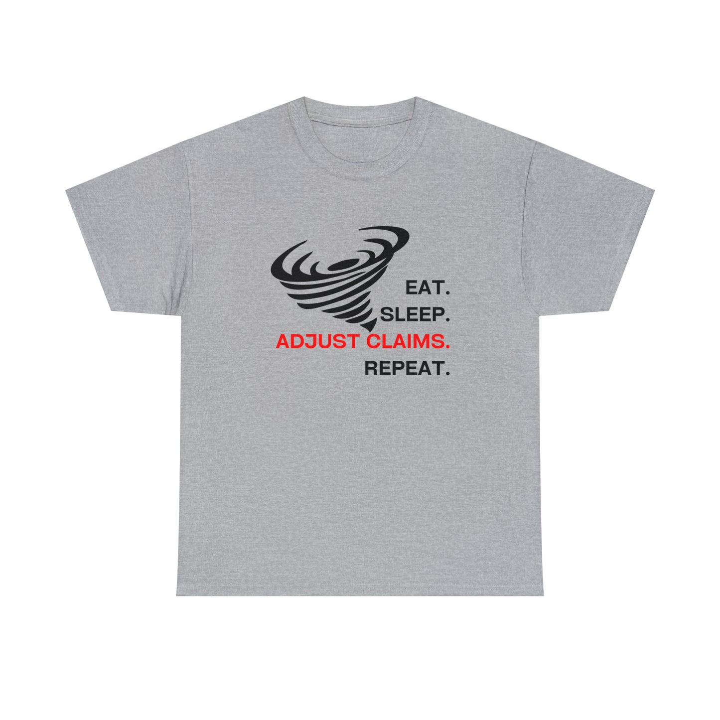 Claims Adjuster (Tornado) Unisex Heavy Cotton Tee