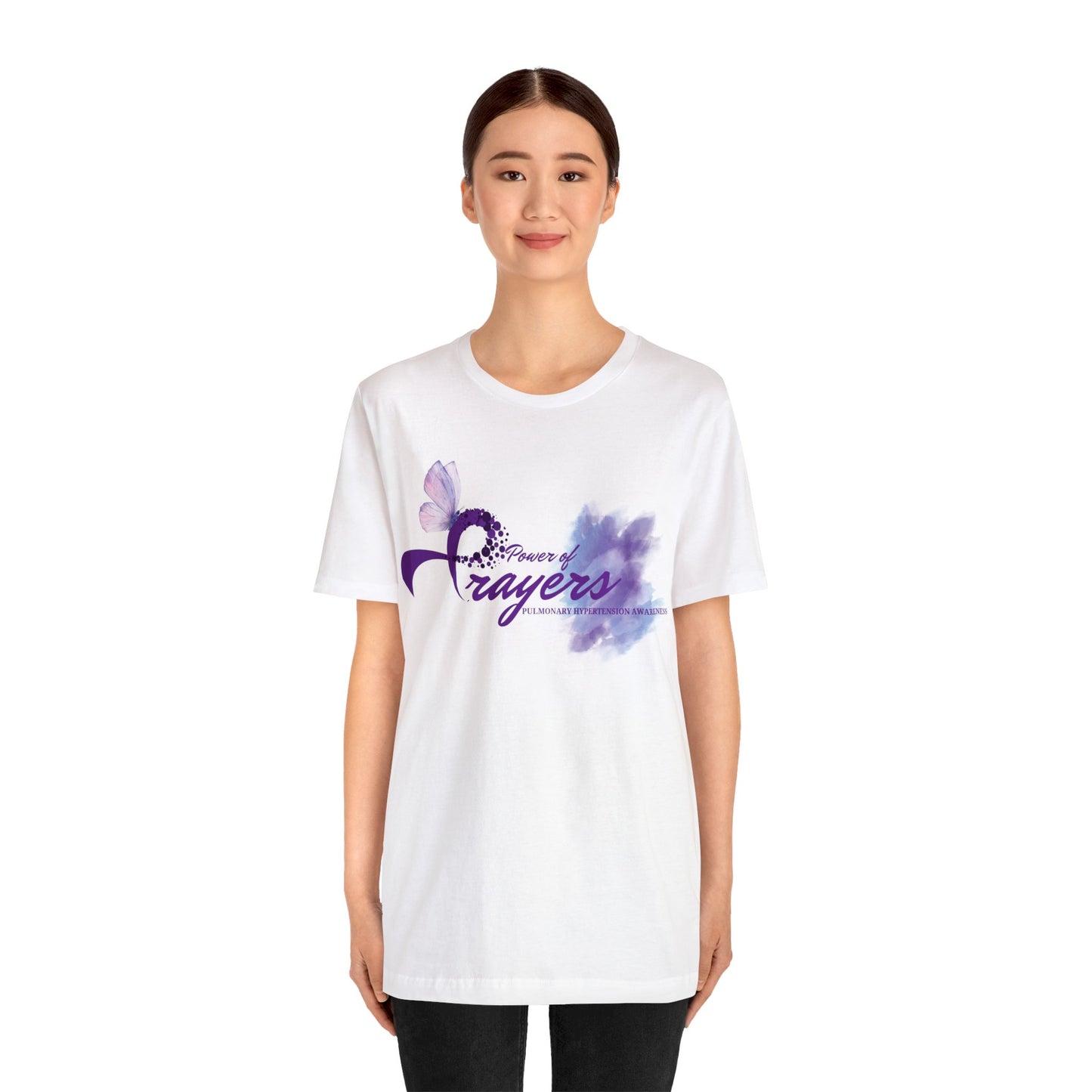 Power of Prayers Unisex Jersey Short Sleeve Tee