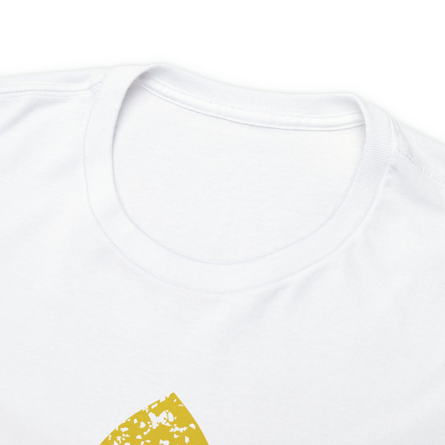 Gold Fleur-De-Lis Heavy Cotton Unisex Tee