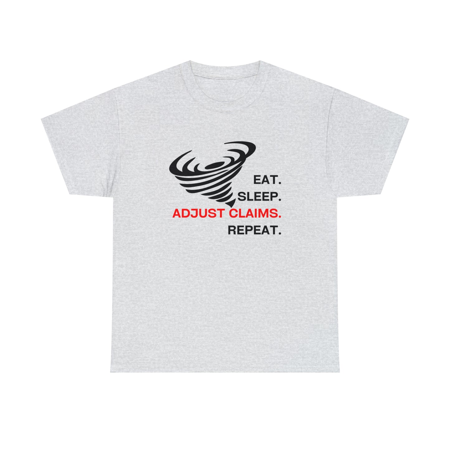 Claims Adjuster (Tornado) Unisex Heavy Cotton Tee