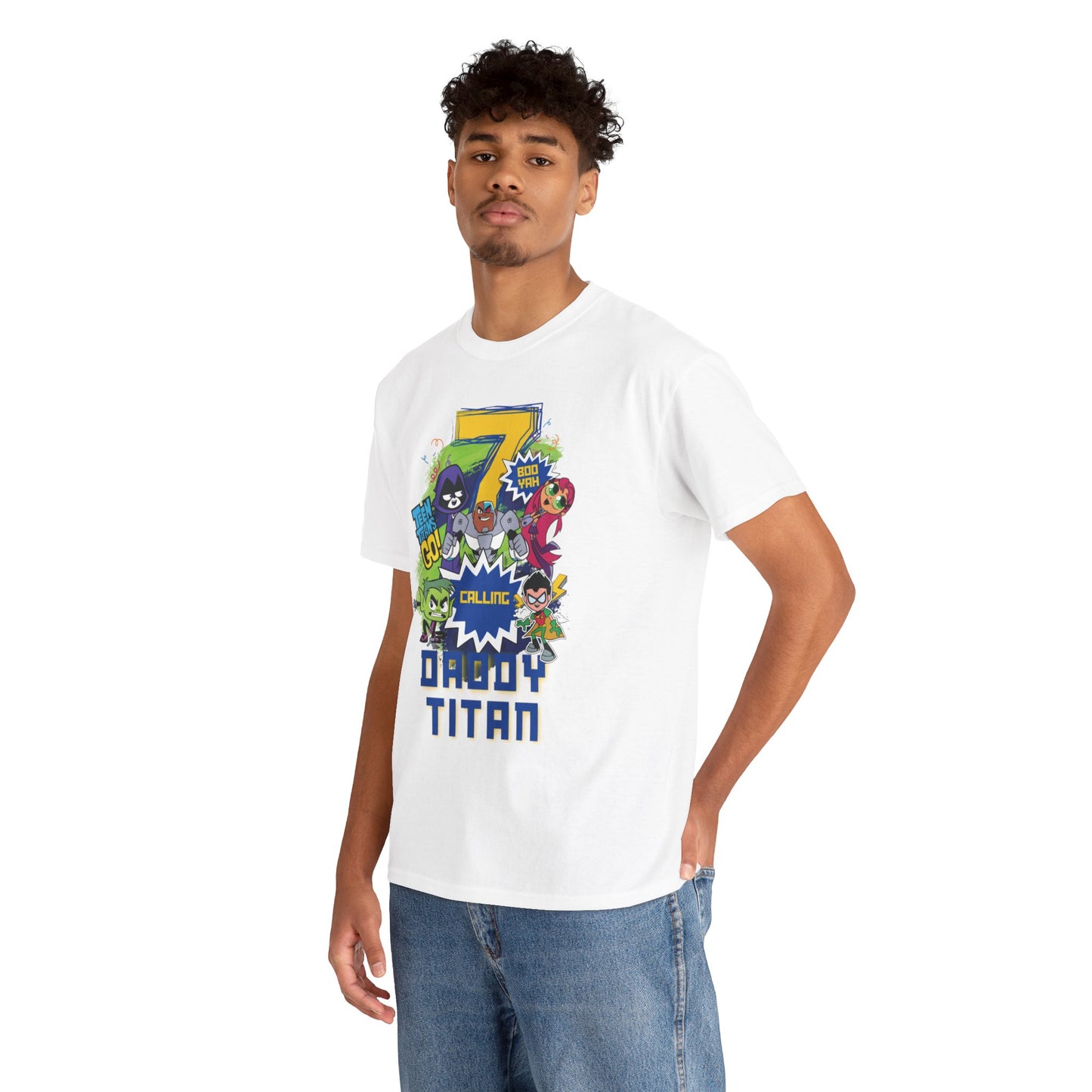 Teen Titans Go - Birthday Boy - Age 7 - Daddy Titan