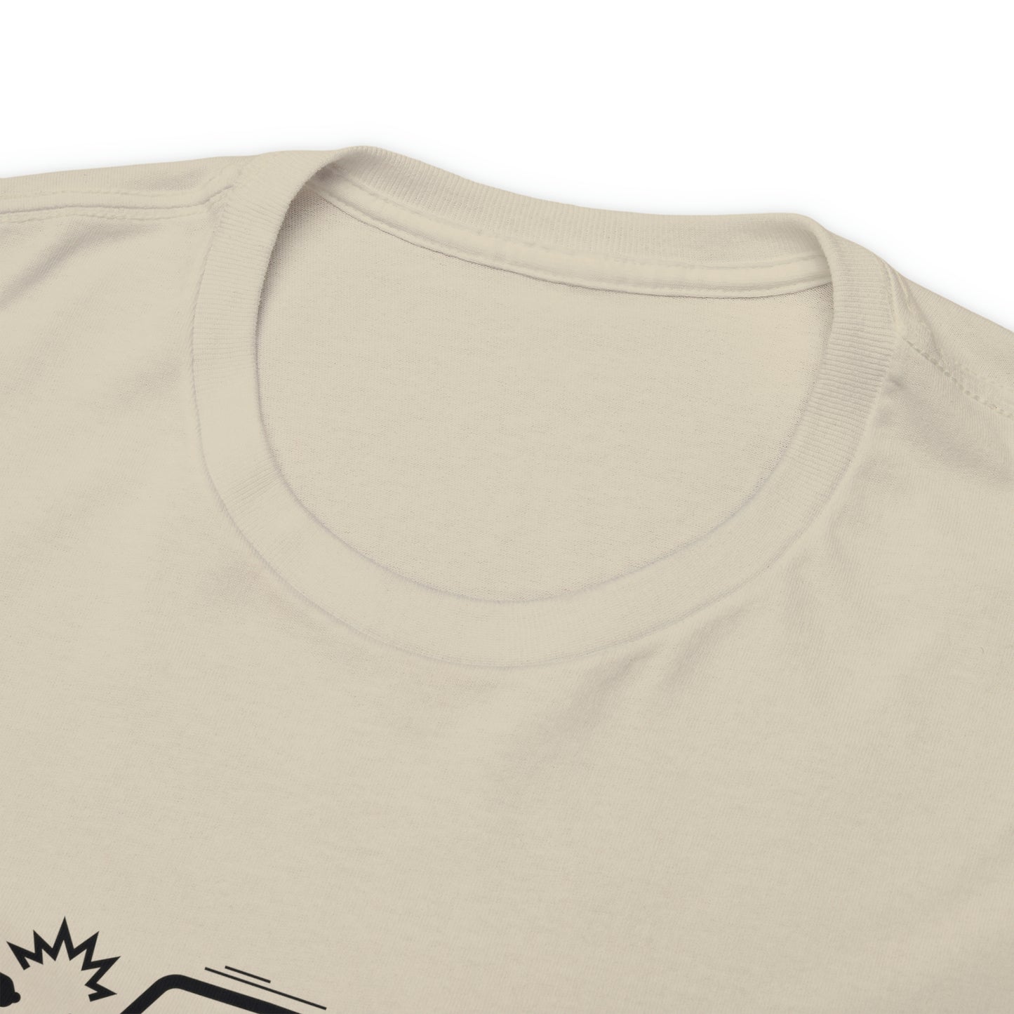 Claims Adjuster (Motorcyclist / Car / Black)  Unisex Heavy Cotton Tee