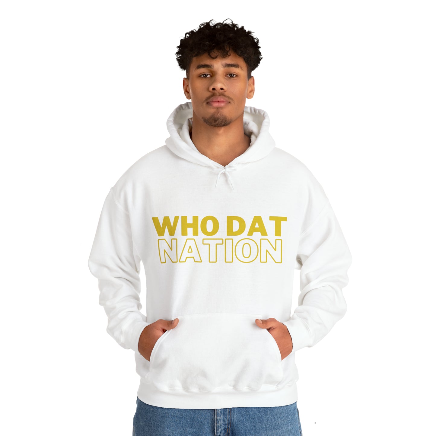Who Dat Hooded Sweatshirt