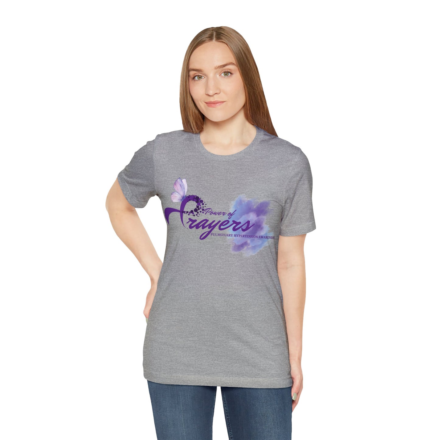 Power of Prayers Unisex Jersey Short Sleeve Tee
