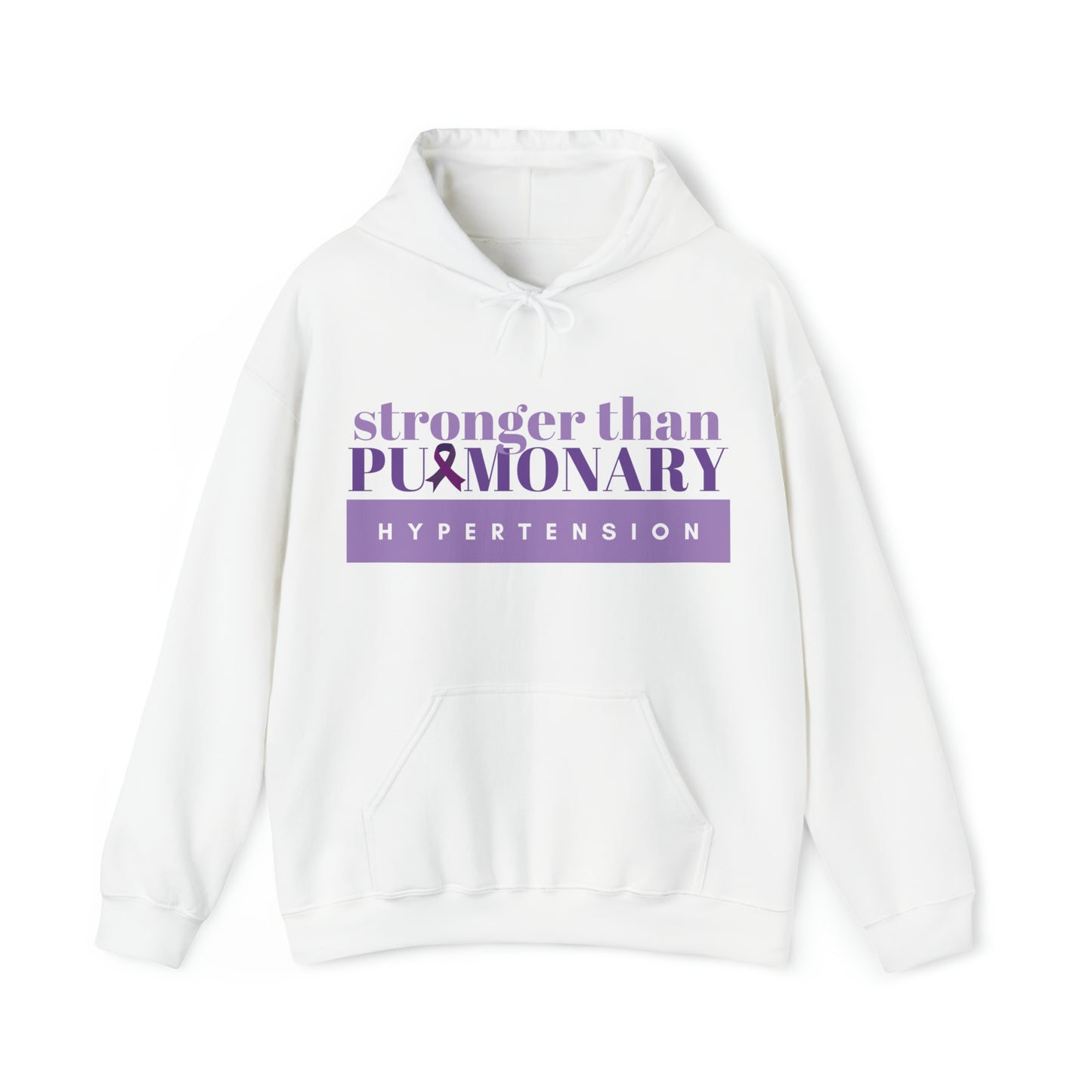 Stronger Than Pulmonary Hypertension Unisex Hooded Sweatshirt