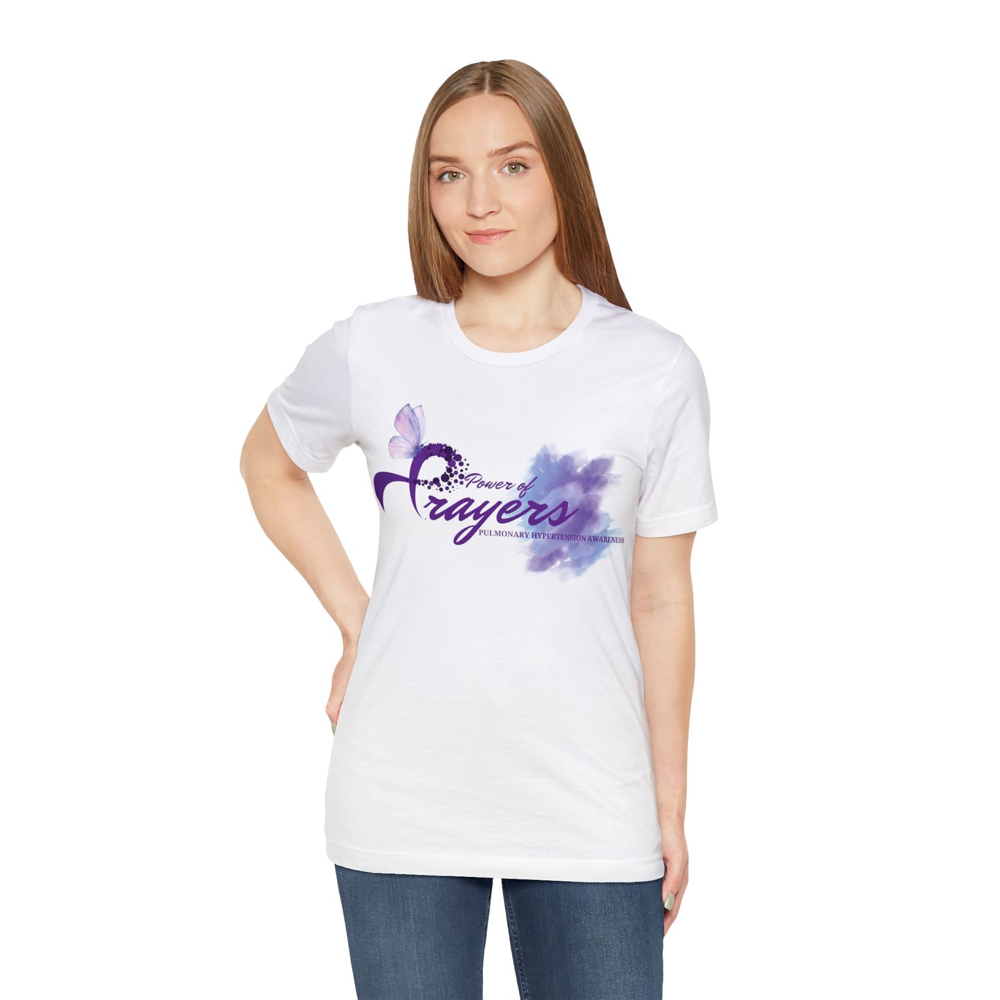 Power of Prayers Unisex Jersey Short Sleeve Tee