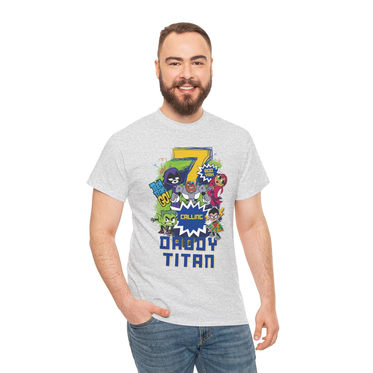 Teen Titans Go - Birthday Boy - Age 7 - Daddy Titan