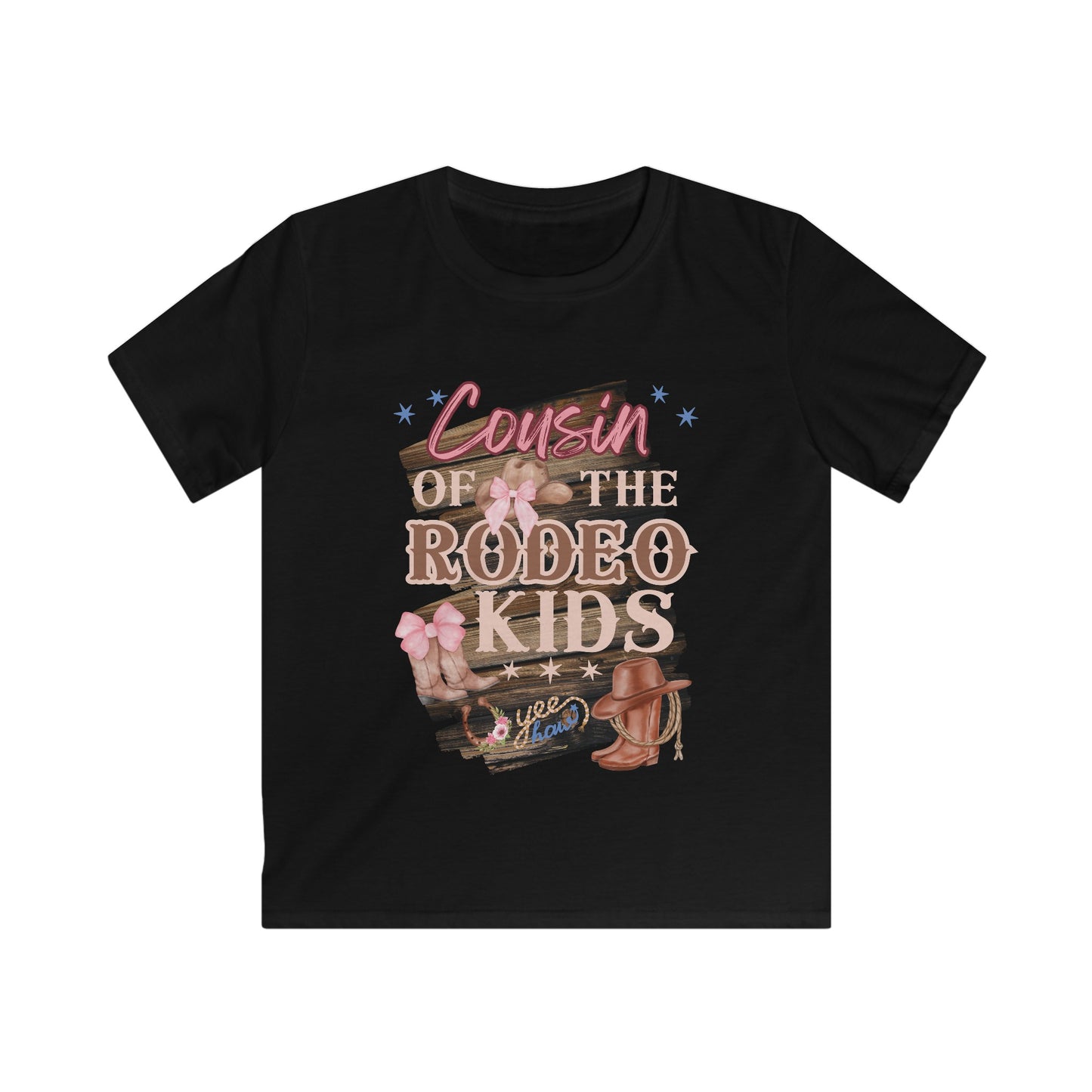 Cousin of the Rodeo Kids (Youth, Pink)
