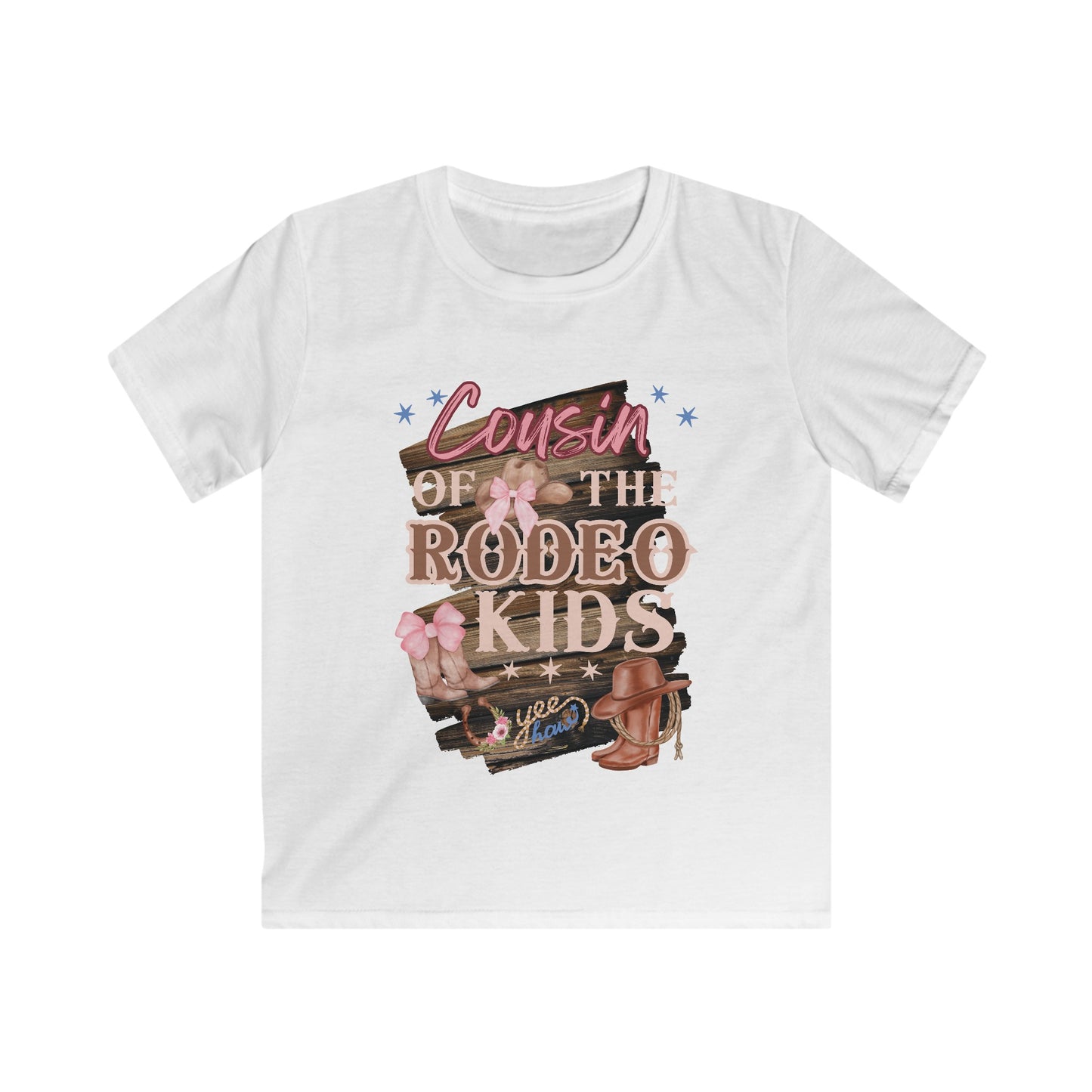 Cousin of the Rodeo Kids (Youth, Pink)