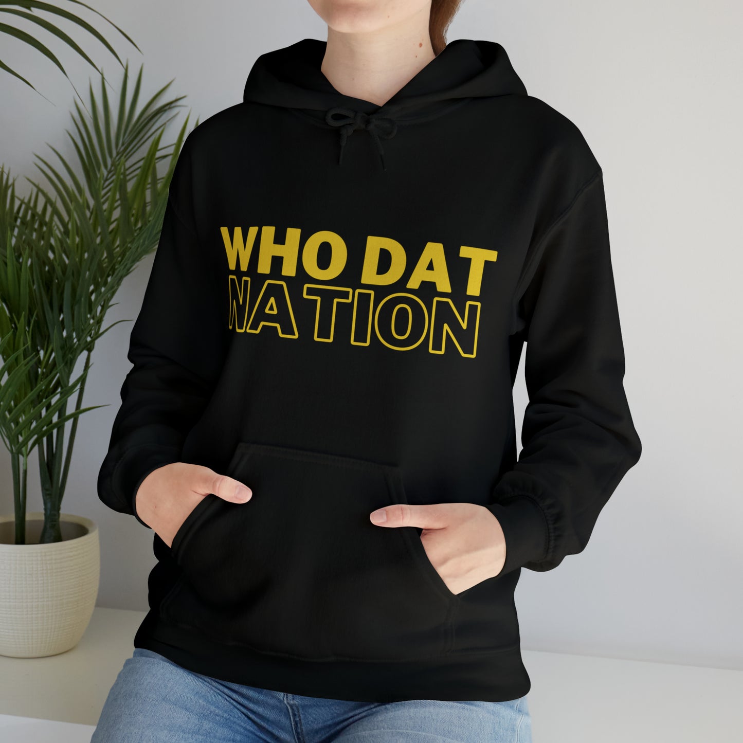 Who Dat Hooded Sweatshirt