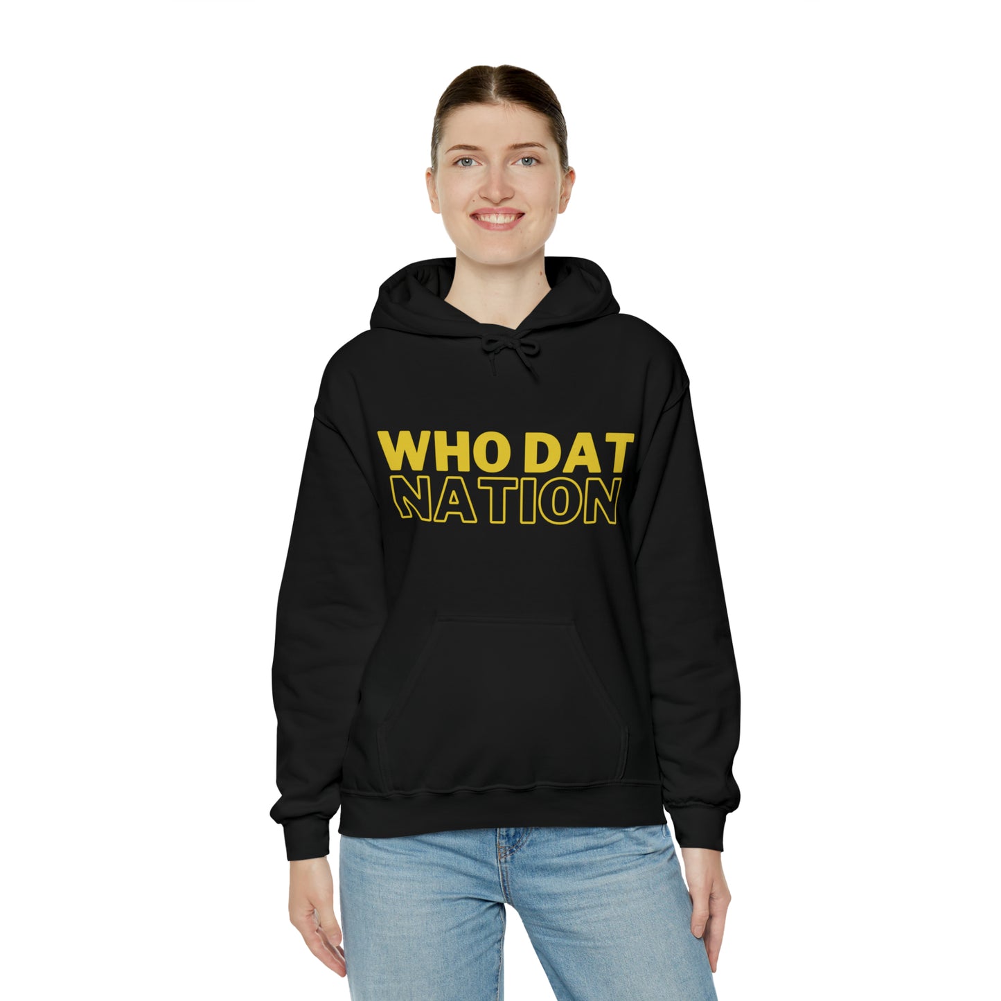 Who Dat Hooded Sweatshirt