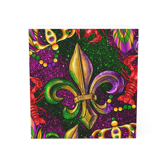 Mardi Gras (Crawfish) Note Cube