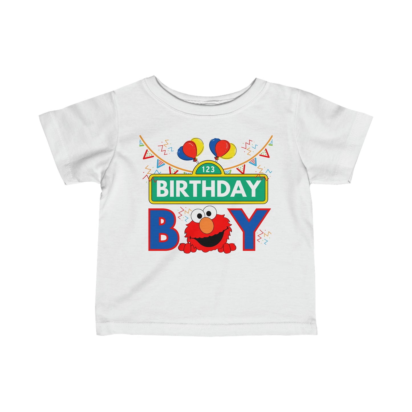 Sesame Street / Elmo / Birthday Boy/ Javon Jr. (Infant)