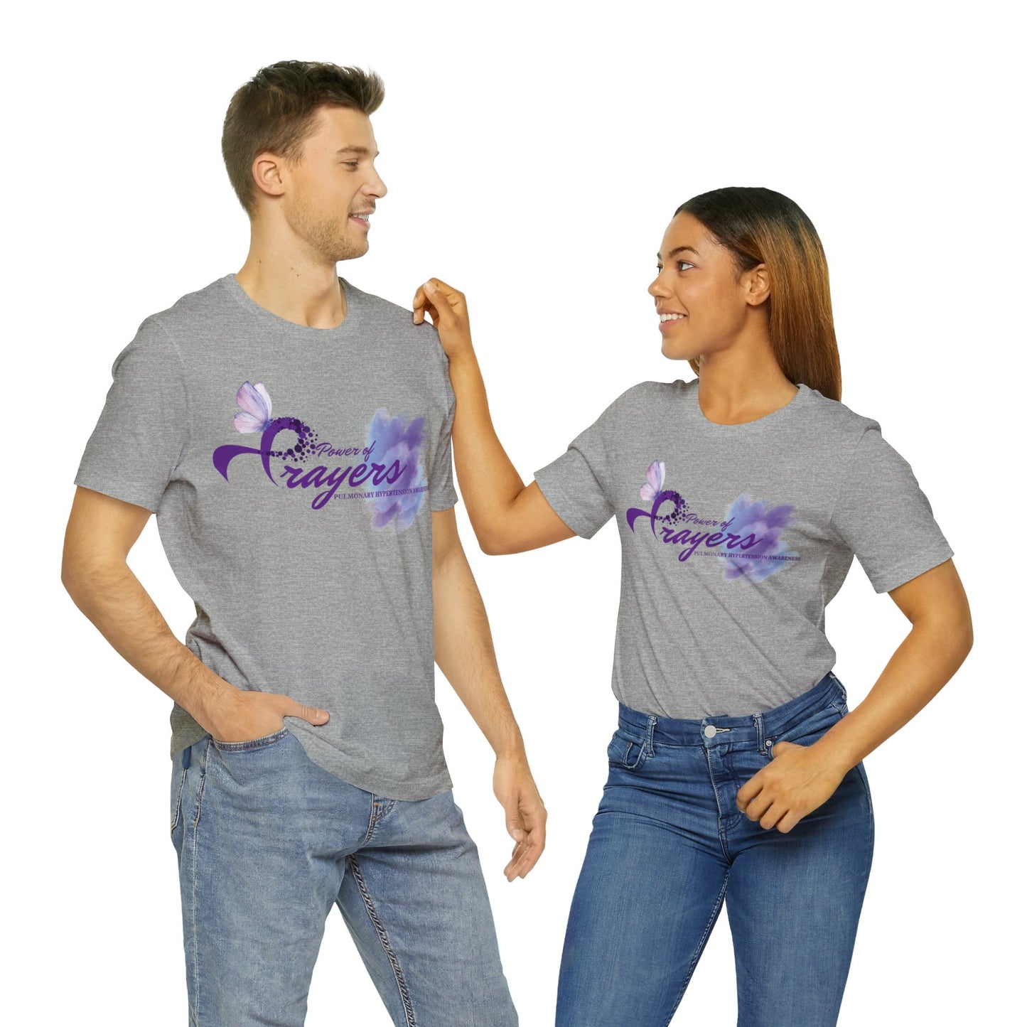 Power of Prayers Unisex Jersey Short Sleeve Tee