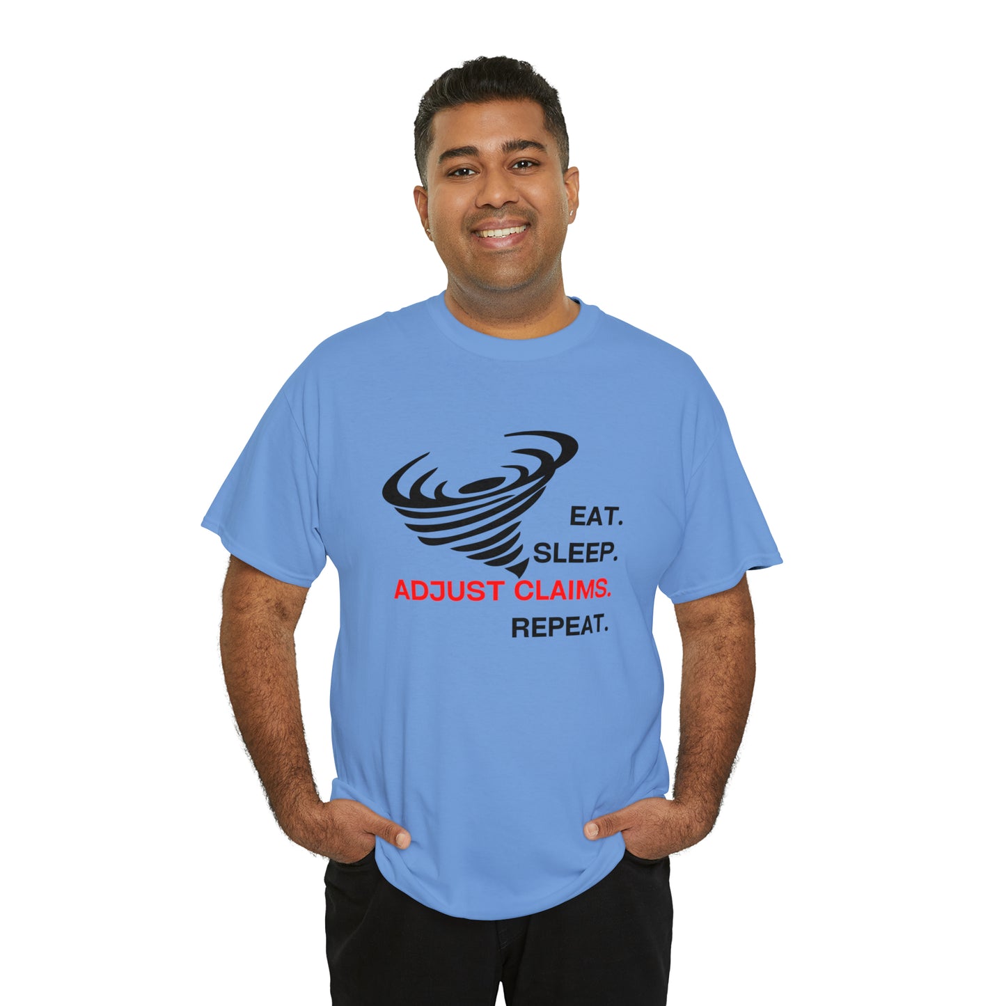 Claims Adjuster (Tornado) Unisex Heavy Cotton Tee