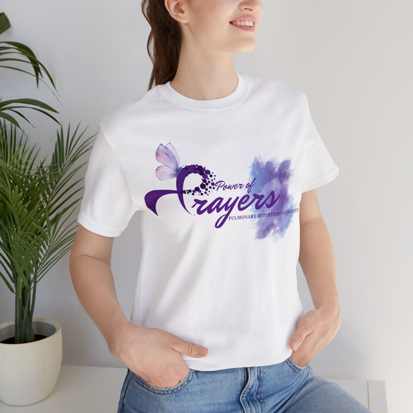 Power of Prayers Unisex Jersey Short Sleeve Tee