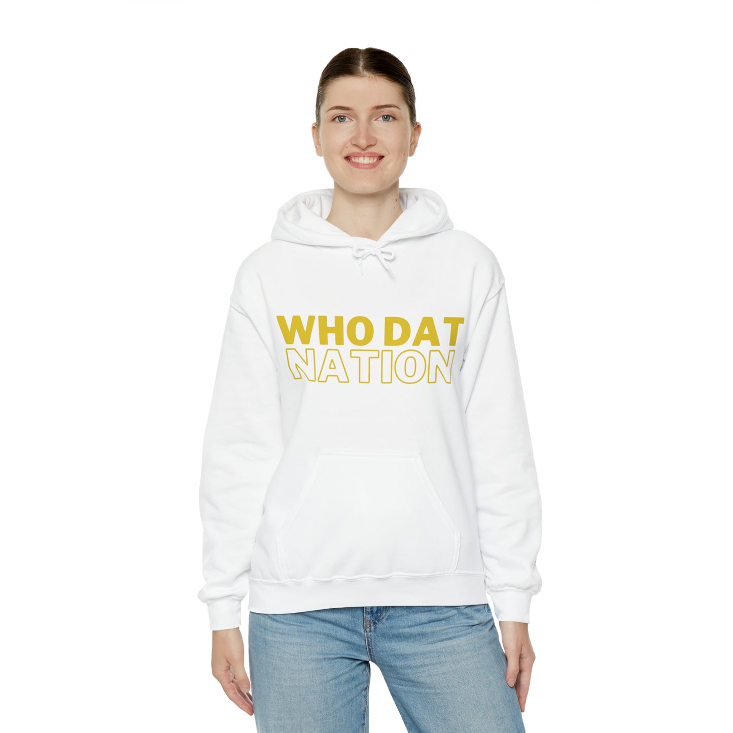 Who Dat Hooded Sweatshirt