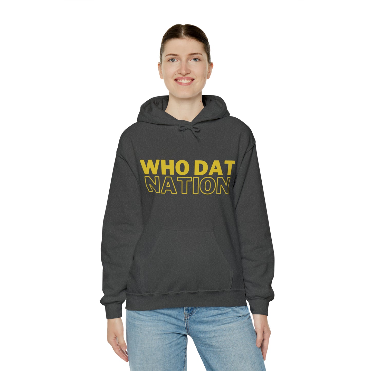 Who Dat Hooded Sweatshirt