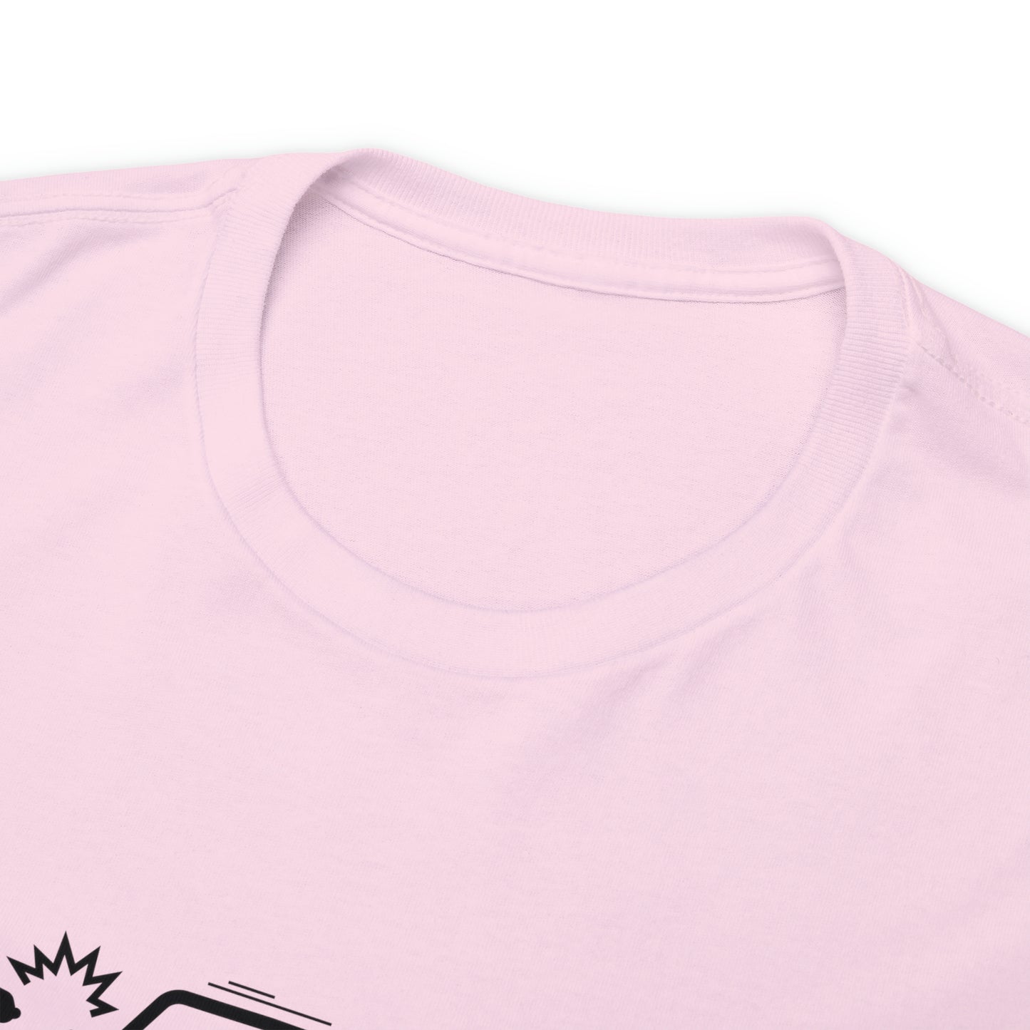 Claims Adjuster (Motorcyclist / Car / Black)  Unisex Heavy Cotton Tee