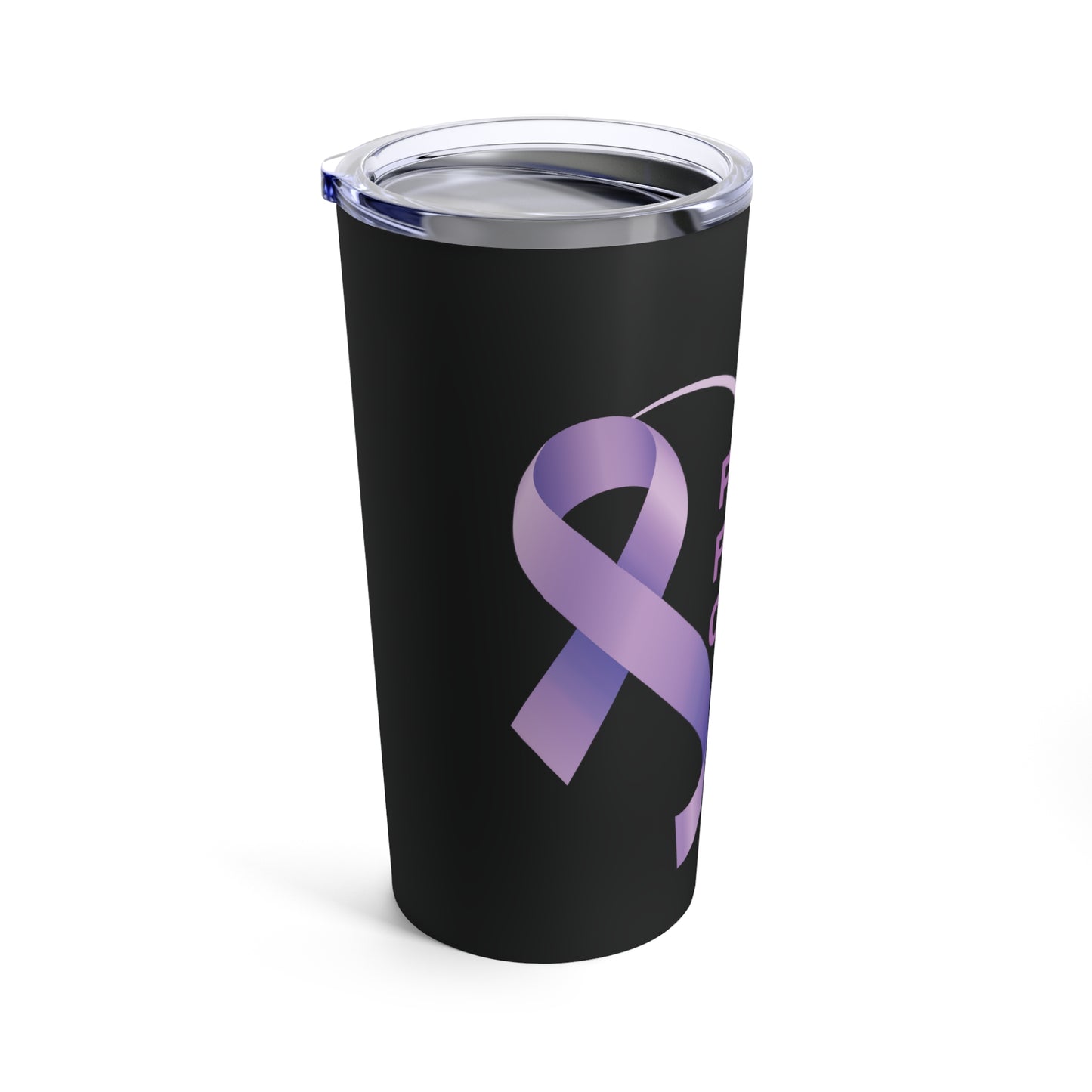 PHight for a Cure - Black - Tumbler 20oz