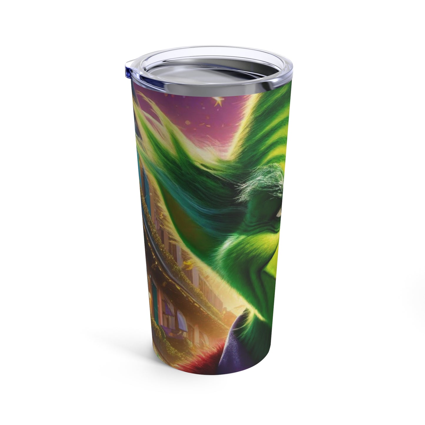 Sublimated Tumbler 20oz - Mardi Gras Thief (Full Bleed)