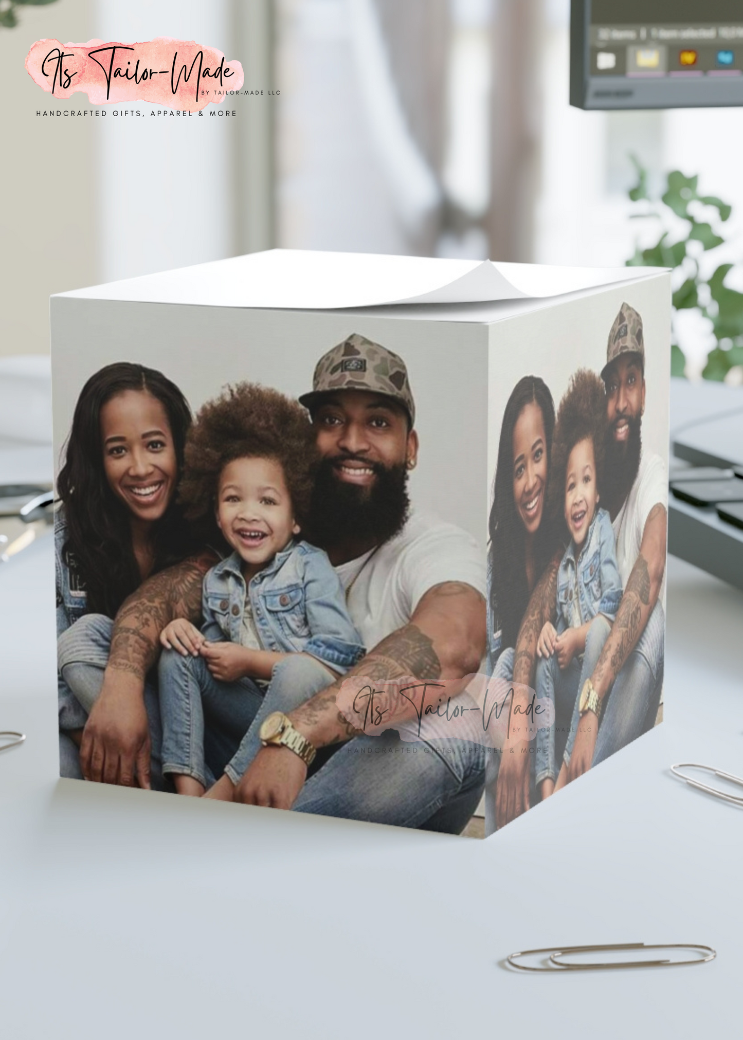 **CUSTOMIZED** Sticky Note Cube