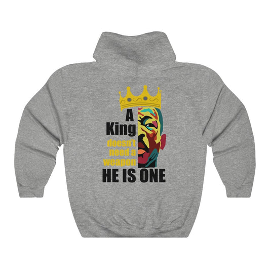 A King Hooded Sweatshirt