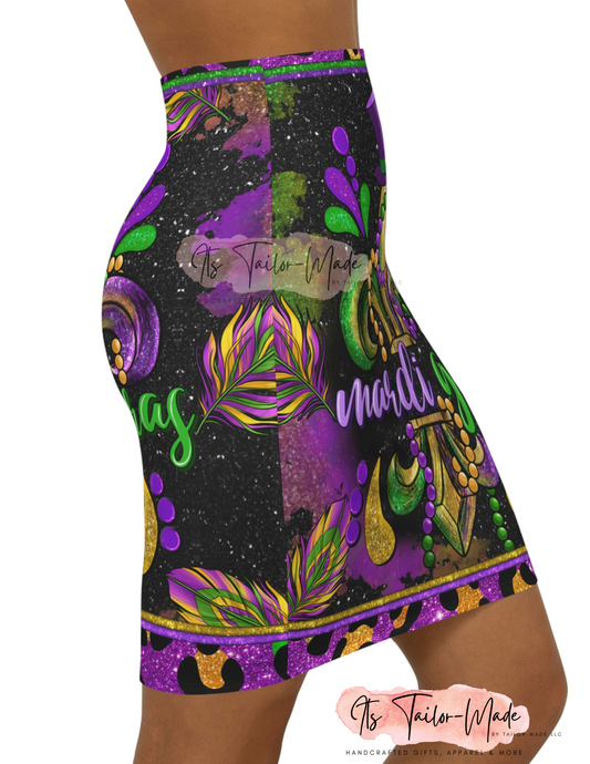 Mardi Gras Mini Skirt