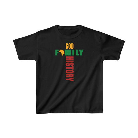 God Family History Kids Tee