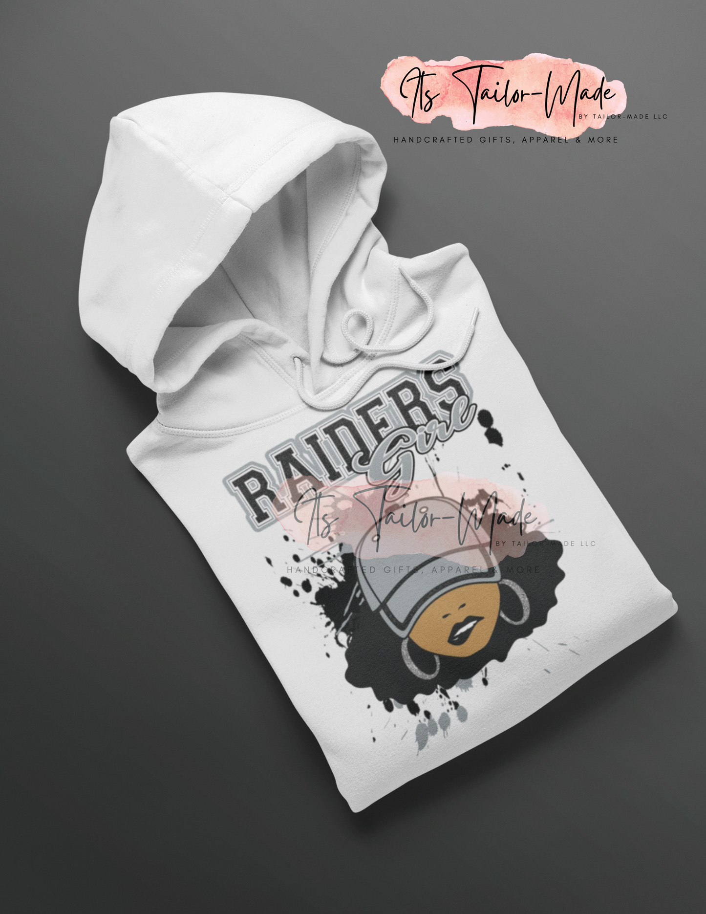 Natural Football Girl Hoodie