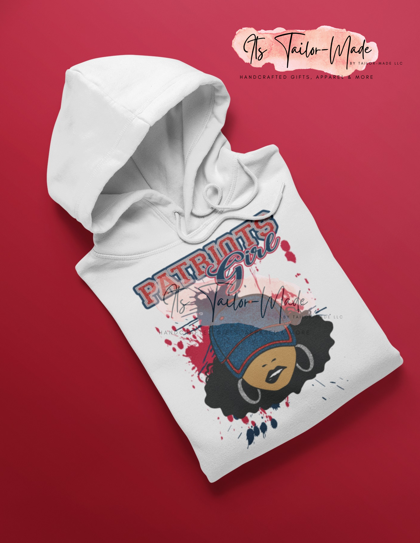 Natural Football Girl Hoodie