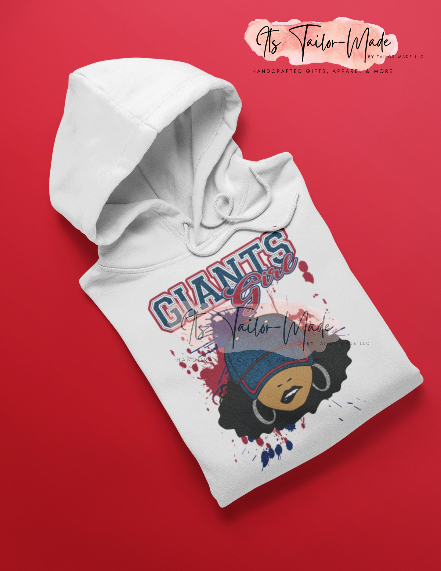 Natural Football Girl Hoodie