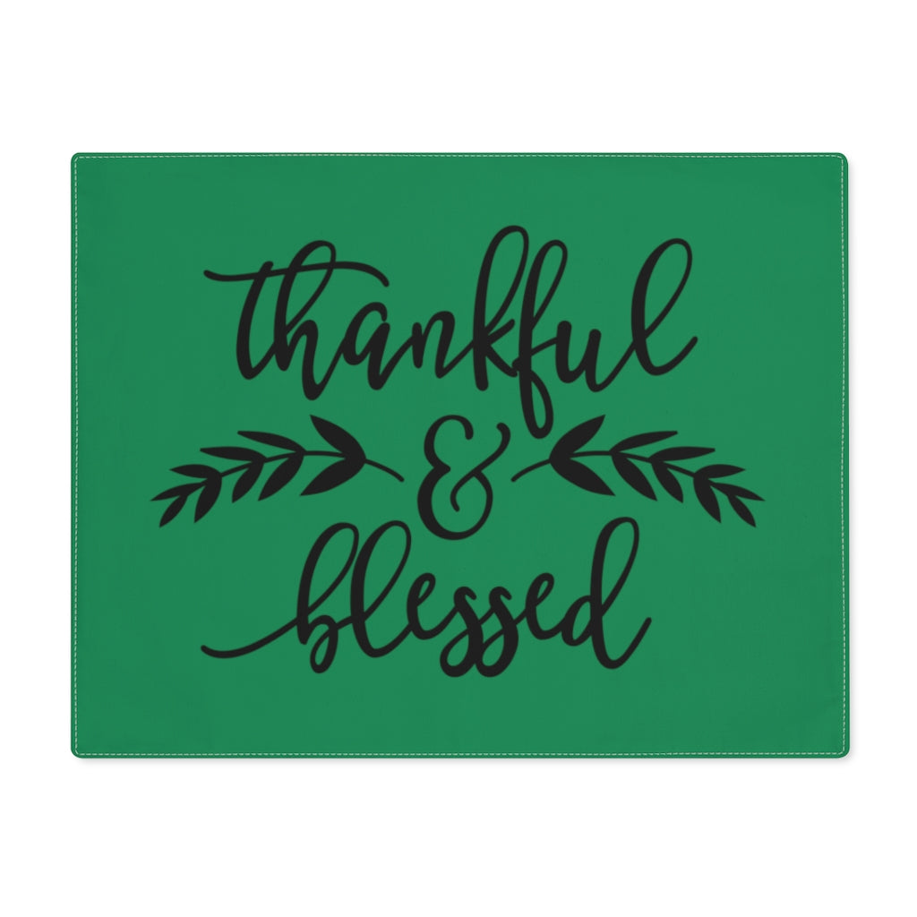 Thankful & Blessed Placemat