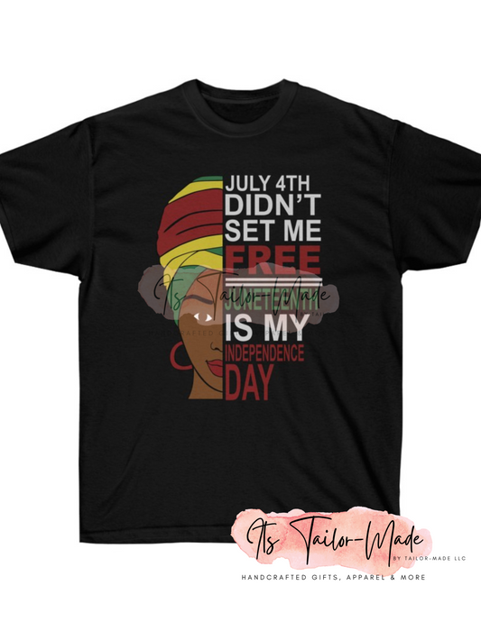 Juneteenth Ladies Tee